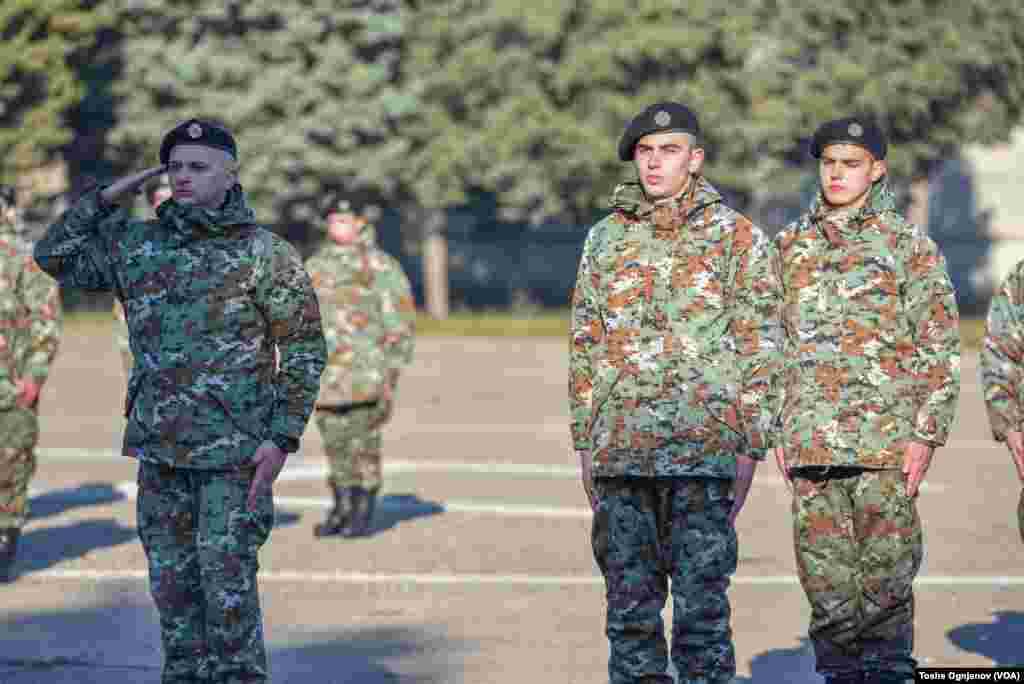 New soldiers of the Army of North Macedonia / Нови професионални војници во Армијата