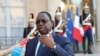 Le président sénégalais Macky Sall à l'Elysée à Paris, France, le 20 avril 2018. 