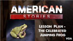 The Celebrated Jumping Frog - Lesson Plan