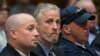 El comediante estadounidense Jon Stewart, asistió a una audiencia en el Congreso el martes 11 de junio de 2019 sobre un fondo de compensación total para los primeros en responder al ataque terrorista del 11 de septiembre de 2001 en el World Trade Center de Nueva York.