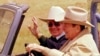  ریگان در مزرعه شخصی‌اش در ایالت کالیفرنیا از ماشین جیپی استفاده می کرد که حالا در نمایشگاه عموم آن را می بینند. 
