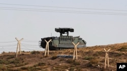 土耳其邊境城鎮阿克卡萊的軍事設施