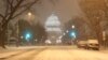 Badai Salju Tiba, Washington DC Bagai Kota Mati