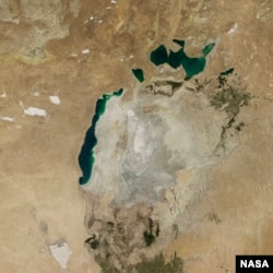 Aral Sea today