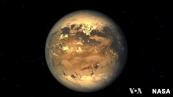 Umjetničko viđenje planete Kepler 186f.