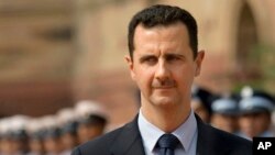 FILE - Syrian President Bashar al-Assad 