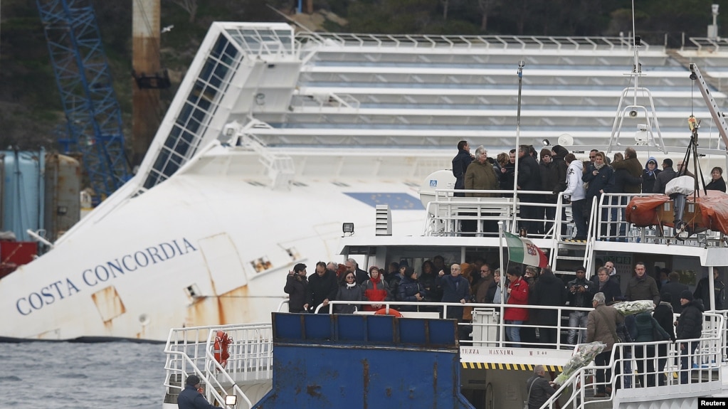 Costa Concordia Remembered One Year After Sinking