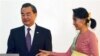 미얀마 외교장관 수치, 왕이 중국 외교부장 면담