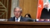 FILE - Democratic Sen. Bob Menendez speaks during a Senate Foreign Relations Committee hearing on Capitol Hill in Washington, April 12, 2018.