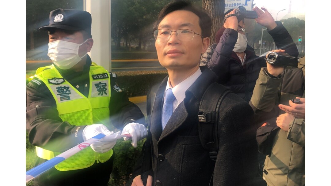 公民记者张展遭判四年各界谴责中国打压“说真话”的人