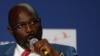 Le président libérien George Weah lors de sa visite au Conservatoire des Arts et Métiers, à Paris, le 20 février 2018. (Photo: FRANCOIS GUILLOT / AFP)