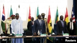 Shugaba Muhammadu Buhari na Najeriya a taron ECOWAS