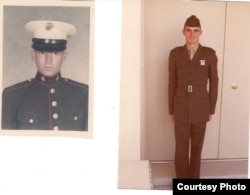 William Tegard joined the Marines after high school, working first as a gunsmith and later as a drill instructor at Parris Island in South Carolina.