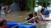 Lũ lụt làm ngập khu vực biên giới Thái-Malaysia
