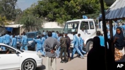 Ahabereye igitero ku nyubakwa ya polisi muri Somaliya.