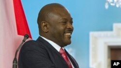 Pierre Nkukuranziza, le président du Burundi