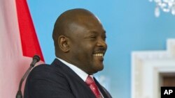 Le président du Burundi Pierre Nkurunziza