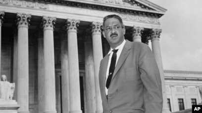 Thurgood marshall first african american supreme court sales justice