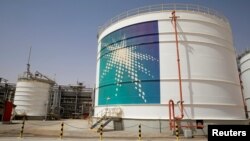 사우디 아람코의 석유 생산시설.