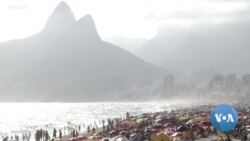 Brazilian Beachgoers Ignore Warnings of COVID-19 