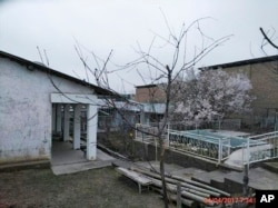 A house in Osh, Kyrgyzstan, belonging to the parents of a man believed to be behind Monday's blast on a subway in St. Petersburg, Russia, April 4, 2017.