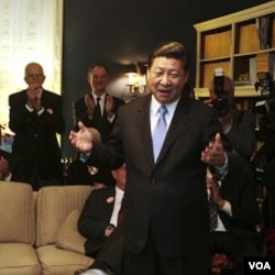 Wapres Xi Jinping merebut hati warga AS dalam kunjungannya ke negarabagian Iowa (15/2).