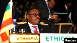 Le Premier ministre éthiopien Hailemariam Desalegn à Addis Abeba, 30 janvier 2017.