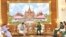 ကုလသမဂ္ဂ အတွင်းရေးမှူးချုပ်ရဲ့ မြန်မာဆိုင်ရာ အထူးကိုယ်စားလှယ် မစ္စ Burgener နဲ့ တပ်မတော် ကာကွယ်ရေး ဦးစီးချုပ် ဗိုလ်ချုပ်မှူးကြီး မင်းအောင်လှိုင်တွေ့ဆုံ (Photo-seniorgeneralminaunghlaing.com)