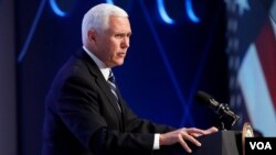 El vicepresidente de Estados Unidos, Mike Pence, hablará sobre Venezuela durante una visita a Houston, Texas, el viernes 5 de abril.