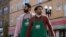 Aktor Saagar Shaikh (kiri) dan Asif Ali dalam salah satu adegan "Deli Boys." (Foto: Elizabeth Sisson/Disney via AP)