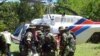 Dua Helikopter Distribusikan Bantuan Untuk Korban Gempa di Sulawesi Tengah