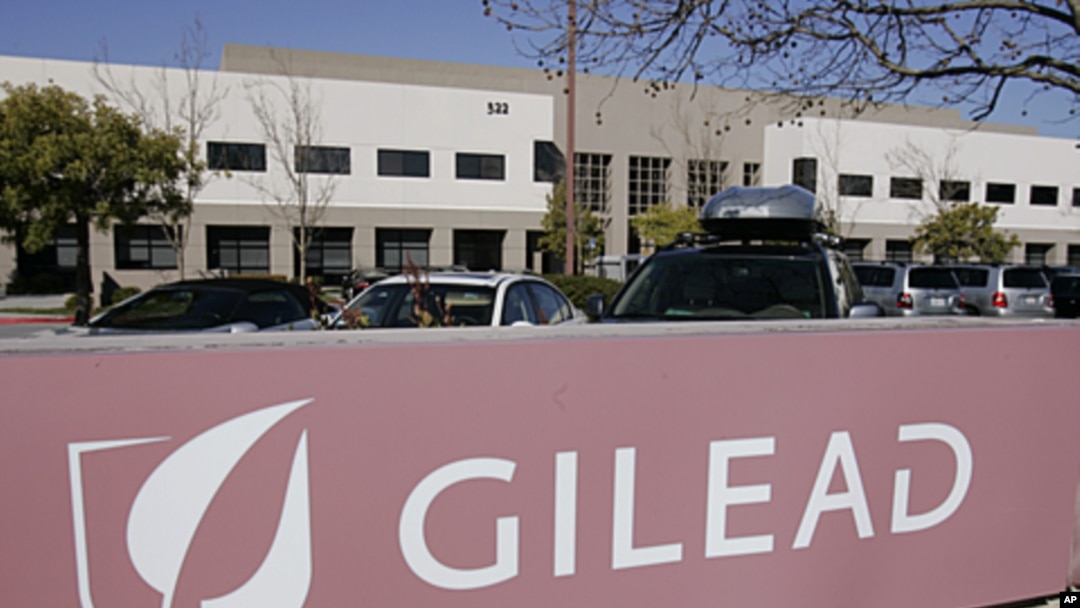 Gilead Sciences Inc. headquarters in Foster City, California, March 12, 2009 (file photo)
