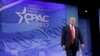 President Donald Trump arrives to speak at the Conservative Political Action Conference (CPAC) in Oxon Hill, Md., Feb. 24, 2017.