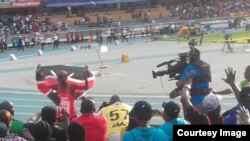 Mmoja wa washindi wa mashindano ya IAAF Makala ya kumi