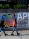 Pripreme za samit APEC-a u Limi (Foto: Luis ACOSTA / AFP)