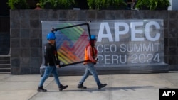 Pripreme za samit APEC-a u Limi (Foto: Luis ACOSTA / AFP)