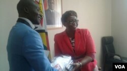 UNkosikazi Miriam Chikukwa ngesikhathi evula uhlelo lolu okusemthethweni.