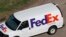 ພາບນີ້ສະແດງໃຫ້ເຫັນລົດຕູ້ຂອງບໍລິສັດ FedEx. 12 ພຶດສະພາ, 2017.