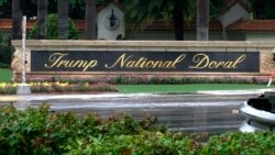 FILE - A frame from video shows the Trump National Doral, in Doral, Florida, June 2, 2017.