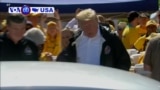 VOA60 America - Trump Visits Hurricane-Damaged North Carolina