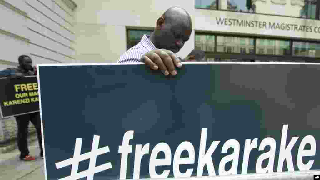 Britain Rwanda Arrest