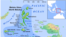 Peta perairan Halmahera di Maluku Utara, lokasi tenggelamnya Kapal Feri KMP Bandeng (foto: ilustrasi). 