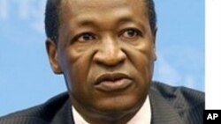 L'ancien président du Burkina Faso, Blaise Compaoré.