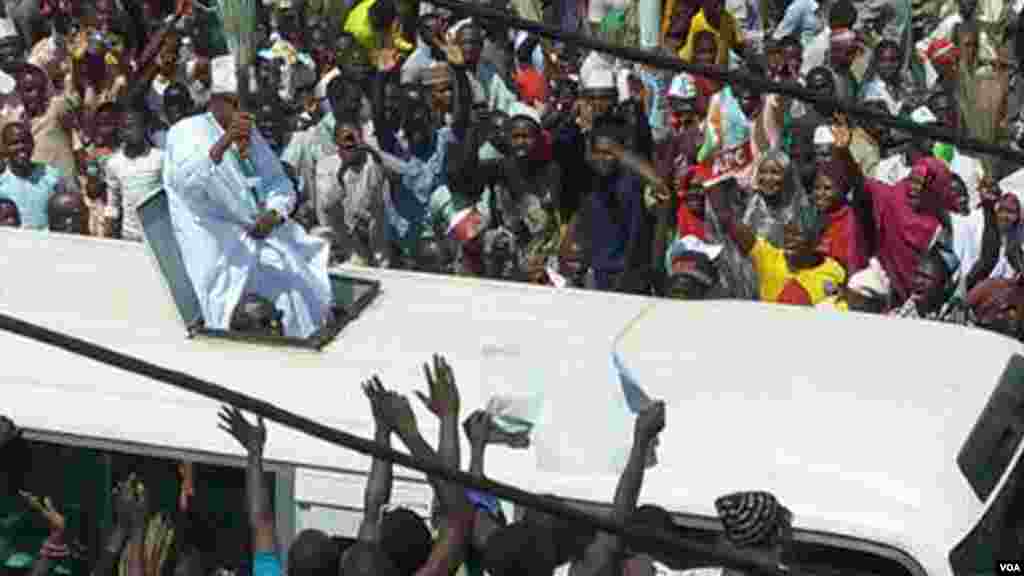 Janaral Buhari a Gombe, Fabrairu 3, 2015.