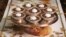 FILE - Mini chocolate pecan pies are seen at the Institute of Culinary Education in New York, Sept. 30, 2016. 