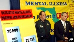 Para pembicara seminar kesehatan jiwa di Florida, AS.