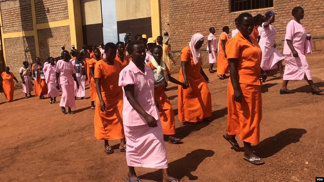 Bamwe mu Bari muri Gereza ya Mageragere