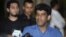 Abdullah Al-Senussi, head of the Libyan Intelligence Service speaks to the media in Tripoli August 21, 2011. 
