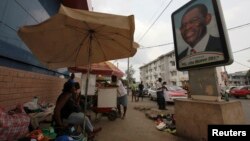 Dans une rue de Malabo, la capitale de la Guinée équatoriale, le 24 janvier 2012.