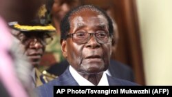 Zimbabwe President Robert Mugabe at 2016 Annual Zanu